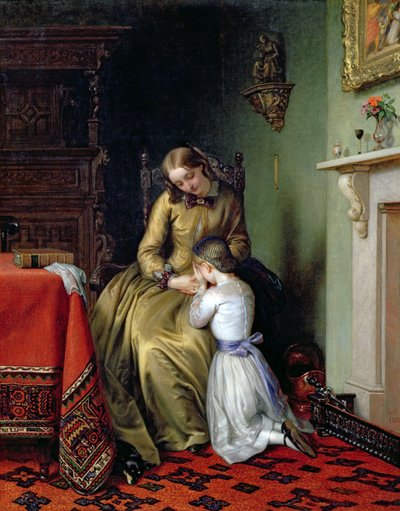 Prayertime, 1854 by Charles West Cope